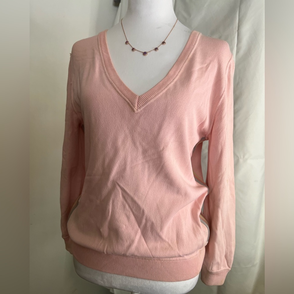 Y2K Blush Pink PRADA Knit Sweater, M